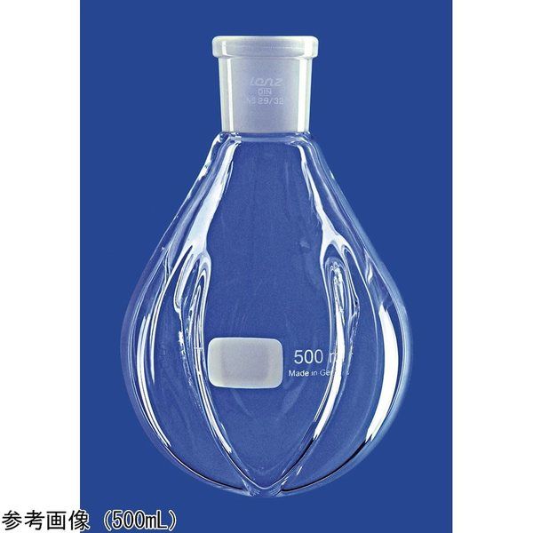 アズワン 粉体攪拌用ロータリーナスフラスコ 100mL 03 0430 37 1本 4-4452-01（直送品）