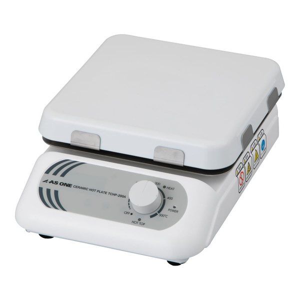 アズワン セラミックホットプレート(アナログタイプ)550°C TCHP-200A 1個 4-4867-01（直送品）