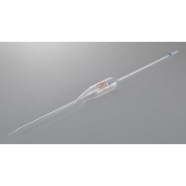 アズワン PYREX(R) JIS ホールピペット 200mL 4-850-25 1本（直送品）