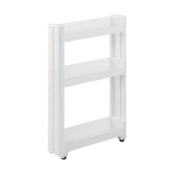 不動技研 スマートワゴンW100 ランドリー3段 W F57002 014708 1台 368-7402（直送品）