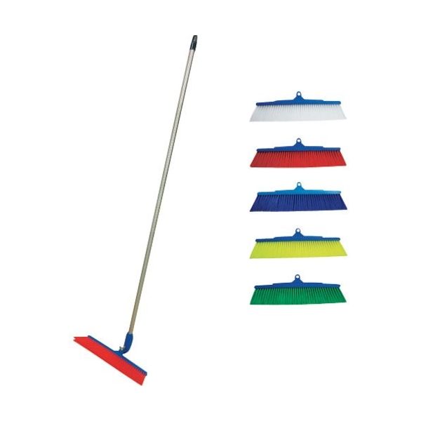 バーキュートプラス 衛生管理用ほうき クネットタイプ ソフト緑5 BCP30KーBH60SG 5P※ 63100405 1ケース(5本)（直送品）