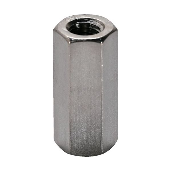 トラスコ中山 TRUSCO 高ナット(長ナット) ユニクロ W3/8×25 18個入 B130-31825 1パック(18個)（直送品）