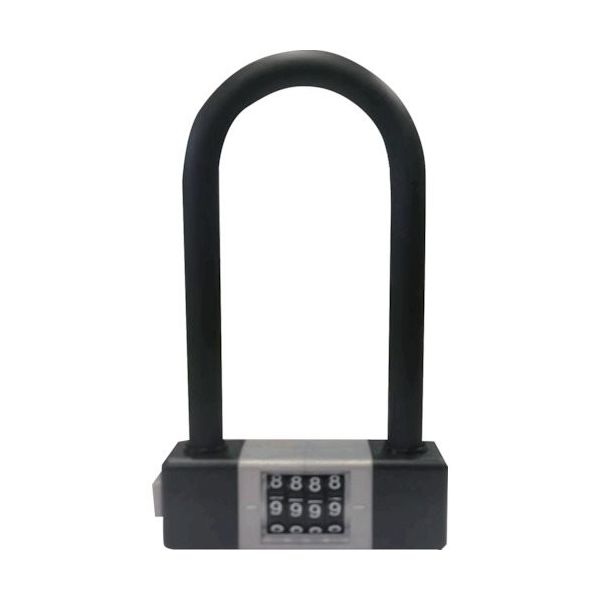 フジテック・ジャパン フジテック BPプッシュ式Wロック吊長 ブラック/シルバー B-10814 1個 340-1303（直送品）