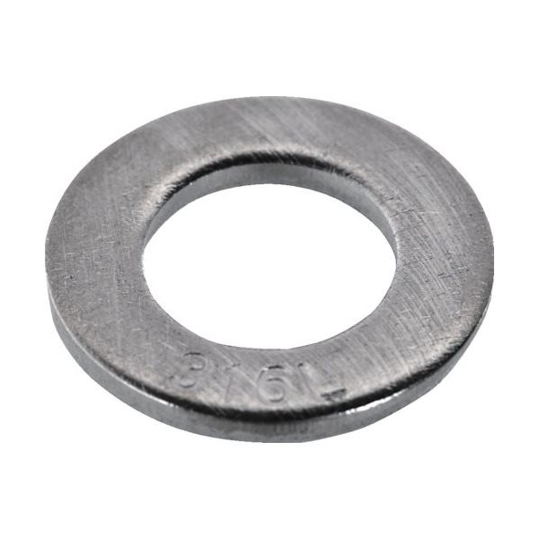 トラスコ中山 TRUSCO 平ワッシャー JIS SUS316L M16 6個入(ステンレス) B149-0016 1パック(6個)（直送品）