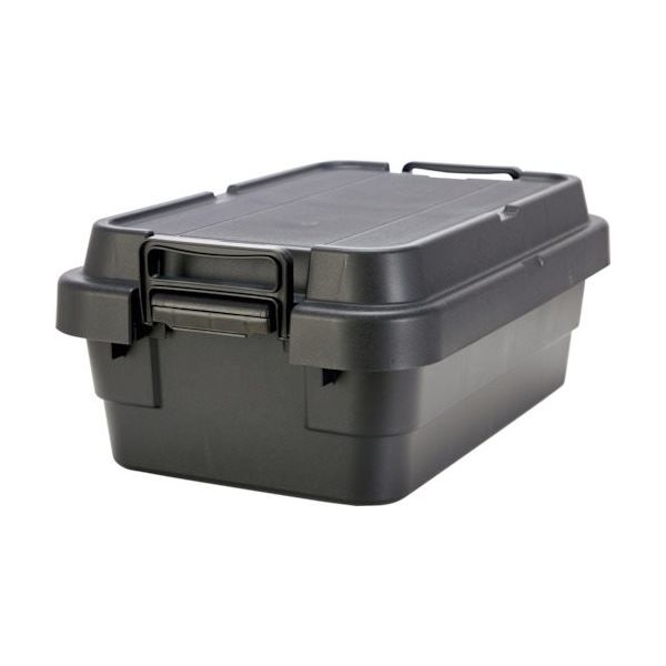 トラスコ中山 TRUSCO トランクカーゴ フラット天板仕様 浅型 30L 黒 BLKCFL-50 1台 352-1975（直送品）
