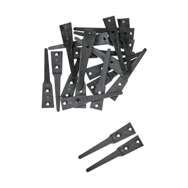トラスコ中山 TRUSCO まとめ買い ESDチップピンセット EPーR2用交換チップ 10組入り EP-R2S-M10 1セット(20個)（直送品）