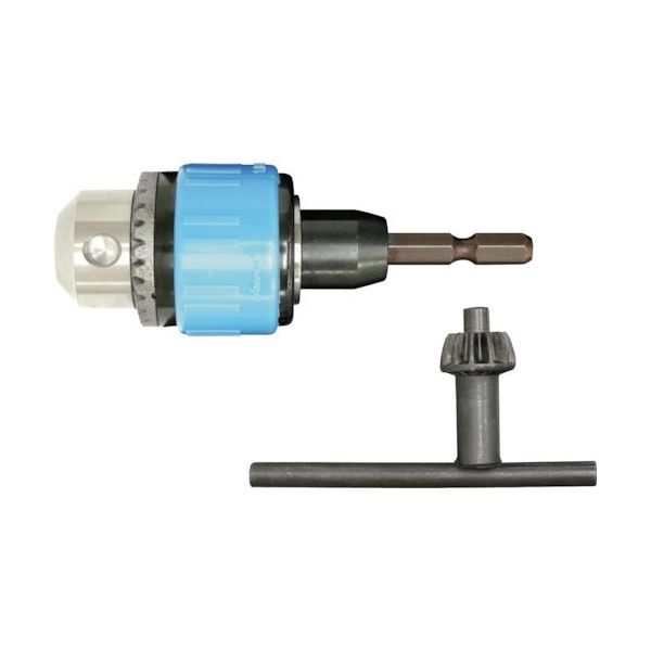 新亀製作所 サンフラッグ カラーグリップタイプキー付きドリルチャック