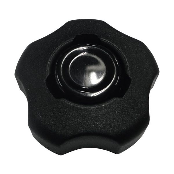 コノエ ノブスターN 黒ー黒 M8(10個入) KNOBSTARN-BB-8 1袋(10個) 326-9986（直送品）