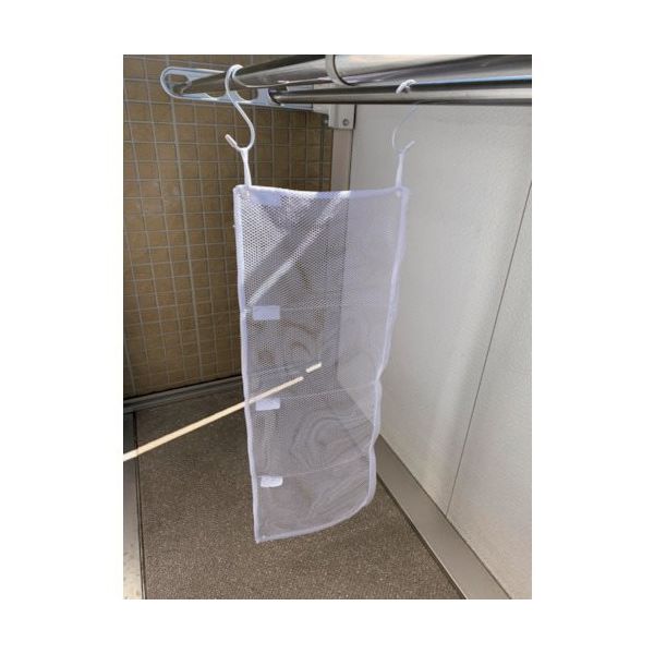 トラスコ中山 TRUSCO 洗濯ネット小部屋4つタイプ Mサイズ 粗目 LNRM 1枚 256-6775（直送品）