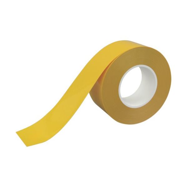 トラスコ中山 TRUSCO 2インチ芯管 耐久ラインテープ50X20 黄色 厚さ0.21mm LT2C50-Y 1巻 256-6735（直送品）