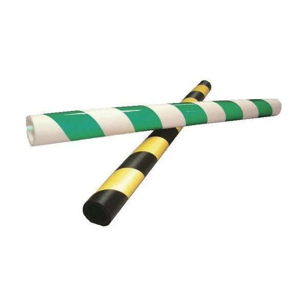 トラスコ中山 TRUSCO 単管用安全カバー(反射式) 黄/黒 1m PCYB-1 1本 256-4586（直送品）