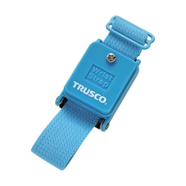 トラスコ中山 TRUSCO 静電除去リストストラップ 導電繊維入りバンド