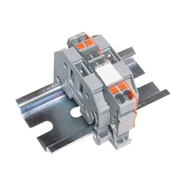 トラスコ中山 TRUSCO スプリング式端子台2線式 2極 電線サイズ0.25~1.5 SPTB18A-2-2P 1個 257-3039（直送品）