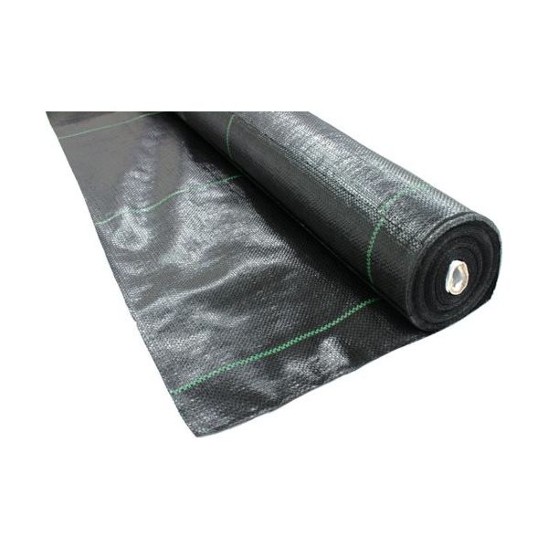 トラスコ中山 TRUSCO 防草シート 耐候1年 黒 1mx100m TBO1-10100-BK 1巻 257-0872（直送品）