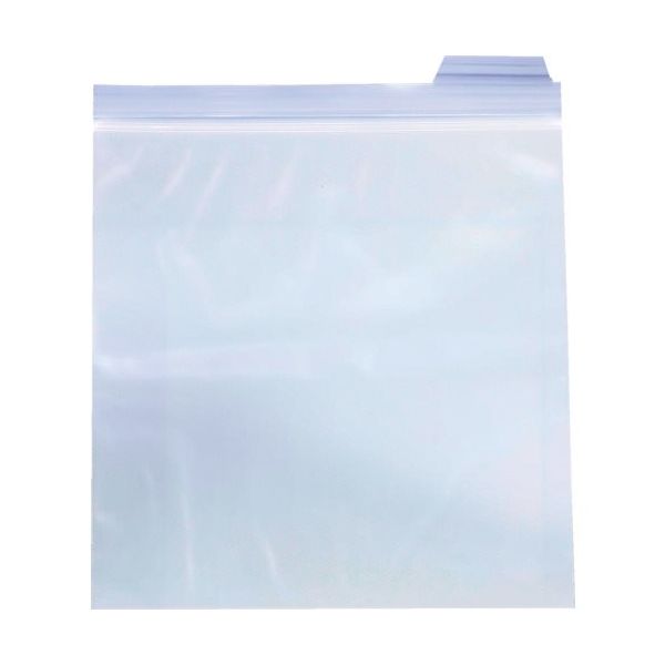 トラスコ中山 TRUSCO チャック付ポリ袋(インデックス付)100枚入 グレー TCBI-A-9-GY 1袋(100枚) 256-5675（直送品）