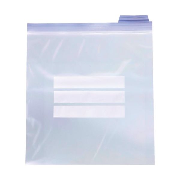 トラスコ中山 TRUSCO チャック付ポリ袋（インデックス・見出し枠付） TCBWI