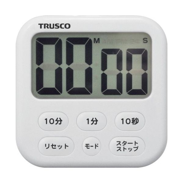 トラスコ中山 TRUSCO 時計機能付デジタルタイマ TDT-542 1個 257-6405（直送品）