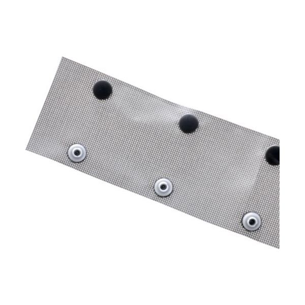 トラスコ中山 TRUSCO ホックチューブ難燃メッシュタイプ 40Φ10m THTMS-40 1巻 256-5122（直送品）