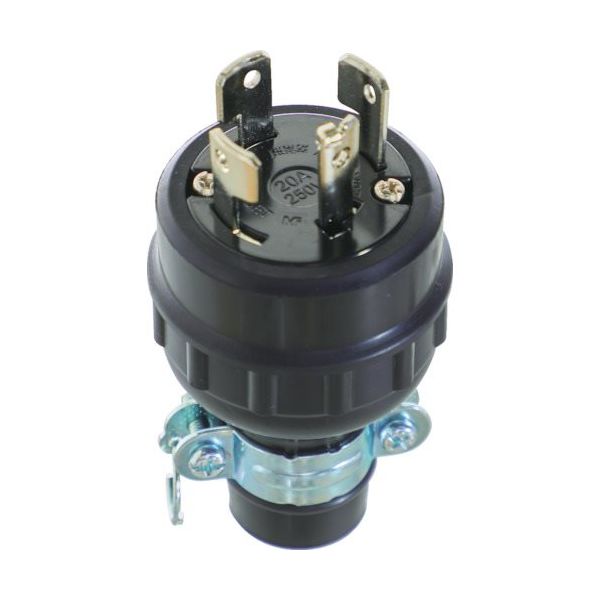 トラスコ中山 TRUSCO 引掛ゴムプラグ接地3P防水兼 TMH2584 1個 257-2548（直送品）