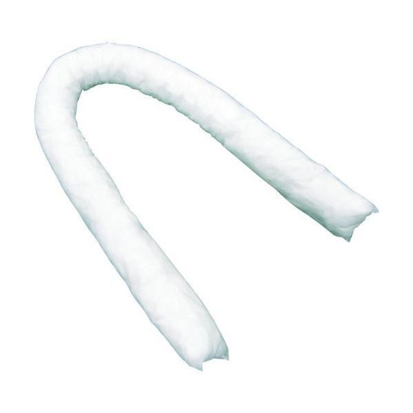 TRUSCO 吸収材 まとめ買い オイル・水両用キャッチャー 天然繊維φ70X1200 チューブタイプ25本入 TOCW-T7-25（直送品）