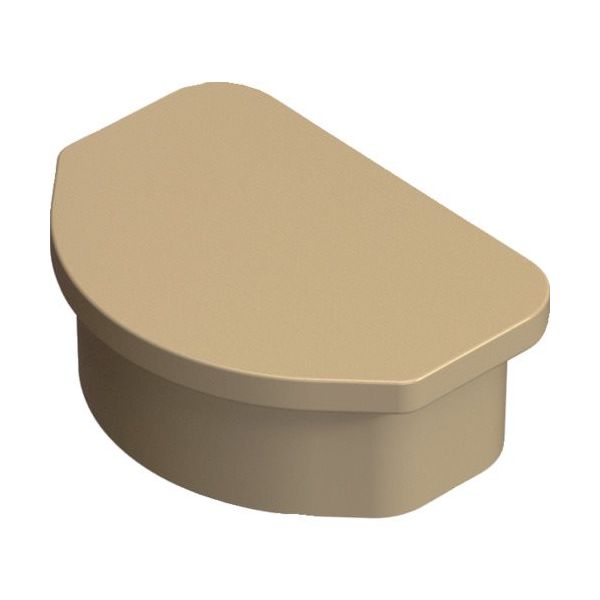 トラスコ中山 TRUSCO プラ棚用 コーナーキャップセット 4個入 ライトサンド TPT-CK-LS 1セット(4個) 257-2847（直送品）