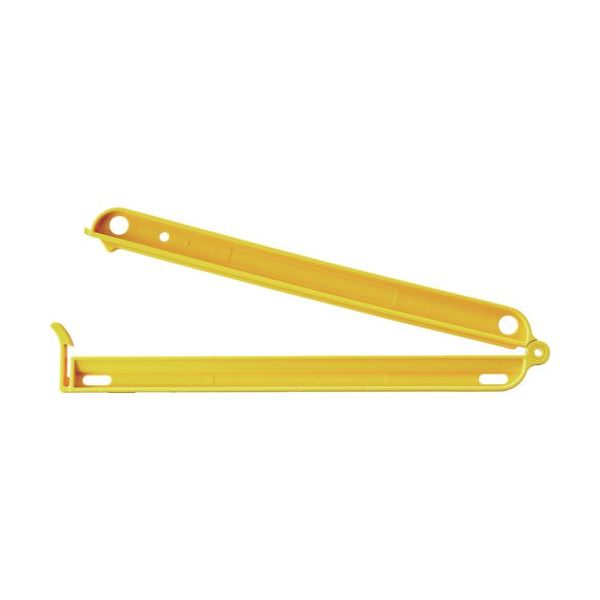 トラスコ中山 TRUSCO 大口袋用クリップ(留め幅220mm・厚手袋用) 黄 1個入 TWC220S-YE 1個 262-9509（直送品）