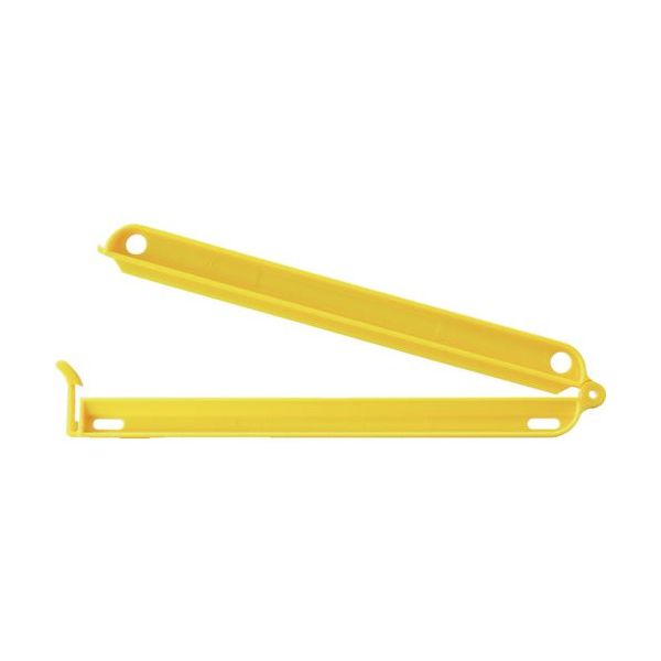 トラスコ中山 TRUSCO 大口袋用クリップ(留め幅220mm) 黄 1個入 TWC220-YE 1個 262-9507（直送品）