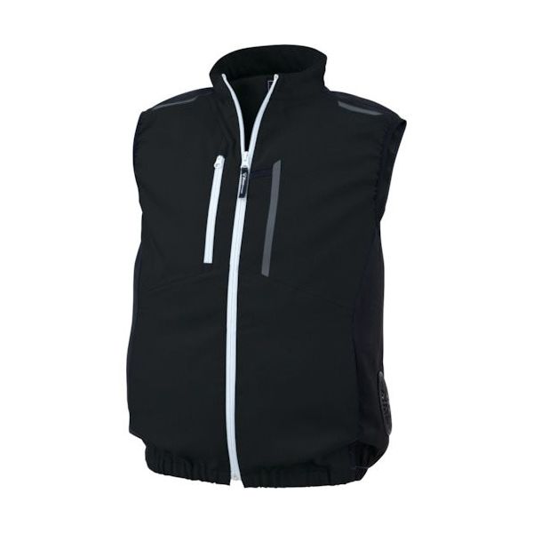 ジーベック XEBEC 空調服制電ベスト XE98028ー90ー4L クロ 1着 369-0414（直送品）