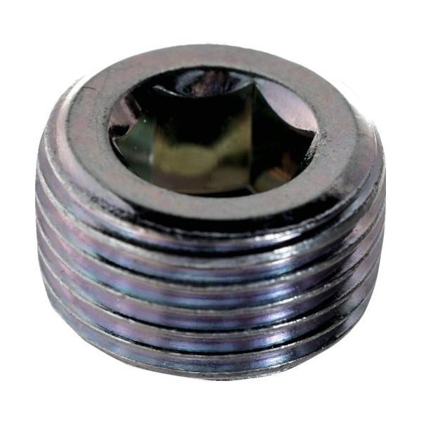 トラスコ中山 TRUSCO テーパープラグ 沈み 三価白PT3/8 40本入 ヘキサゴンパック S075-0308 1缶(40個)（直送品）