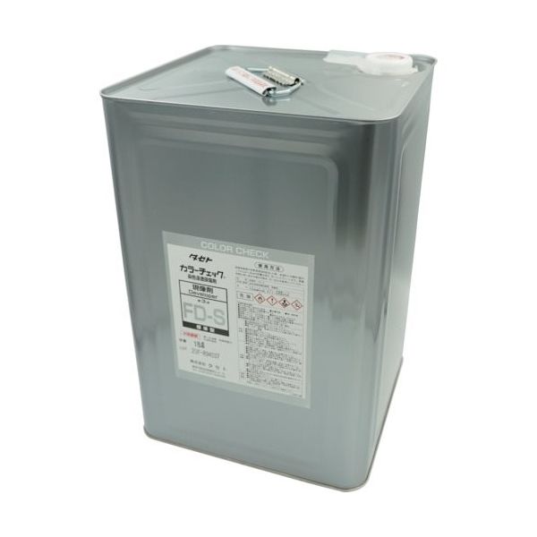 タセト カラーチェック現像剤 FDーS 18L FDS.18 1缶 338-5349（直送品）