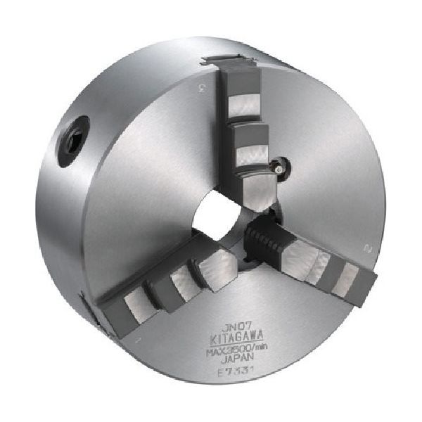 北川鉄工所 北川 スクロールチャック チャック外径232mm JN09101 1台 837-7692（直送品）