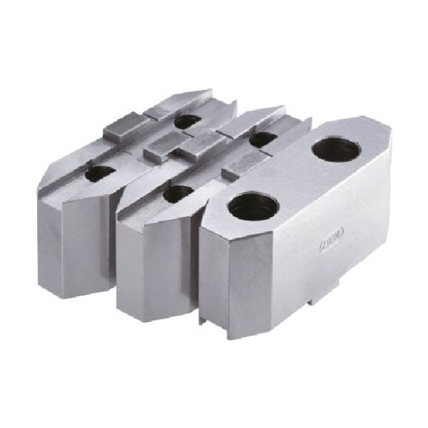 アーム産業 ARM ソールスクロールチャック用アルミ生爪ALMSEー7H60. ALMSE-7H60 1セット(3個) 837-7385（直送品）