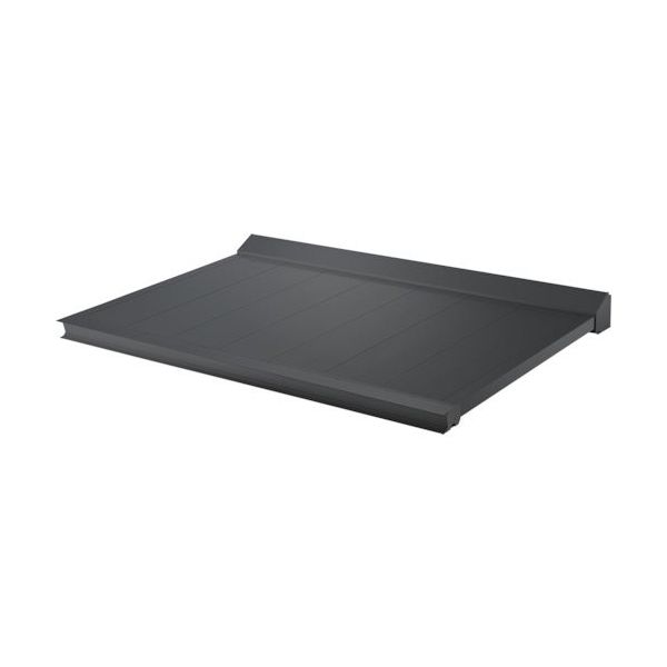 ダイケン アルミ庇 RSバイザー RSーK 先端スリム形 1000×2000 ブラック RSKS1020Z 1台 244-6798（直送品）