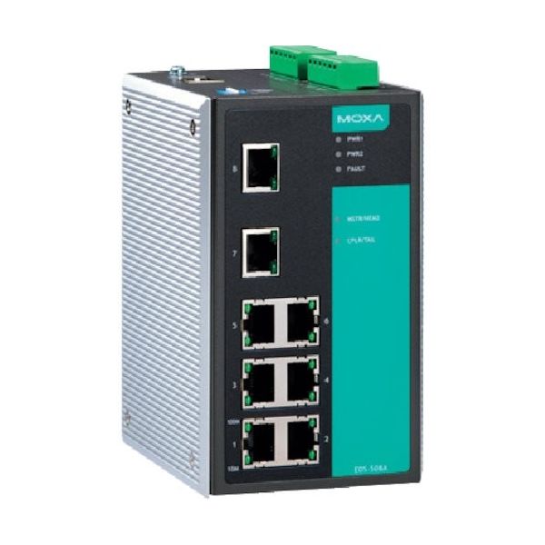 アイ・ビー・エス・ジャパン MOXA EDSー505AーMMーST 産業用アンマネージドイーサネットスイッチ 1個 364-3486（直送品）