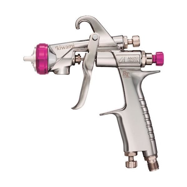 アネスト岩田 自動車補修専用スプレーガン(重力式) ノズル口径 φ1.6 パターン開き275mm KIWAMI-1-16B12 1台（直送品）