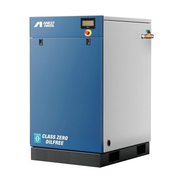 アネスト岩田 オイルフリースクロールコンプレッサ EGシリーズ SLP-1501EGDM6 1台 257-9312（直送品）