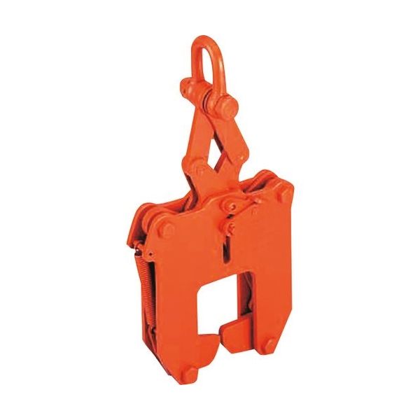 イーグルクランプ EAGLE レールつり用クランプ RCALー500kg(10ー80)ロック付 RCAL-500-10-80 1台（直送品）