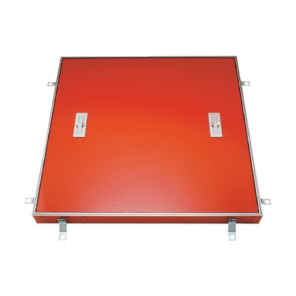 カネソウ フロアーハッチ 張物用 屋内用 一般形 スチール製 ステンレス目地 MSST-P-450 1組(1個) 254-4397（直送品）