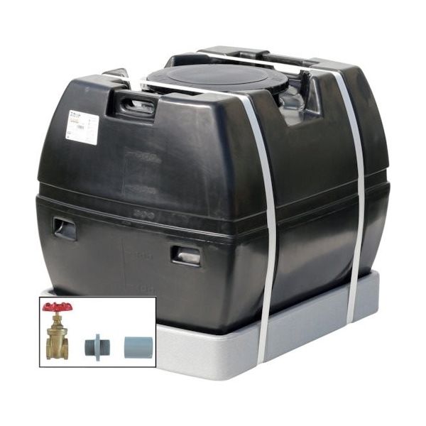 スイコー SUIKO スカット500 黒 ドレンバルブセット(40A)付 SKT-500 BK+VALVE-SET40A 1個（直送品）