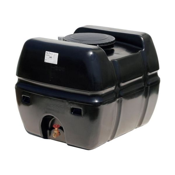 スイコー スーパーローリータンク 800L 黒 （フタ含む） 直付け SLT-800 BK+SV40A 314-7018（直送品） 47,375円
