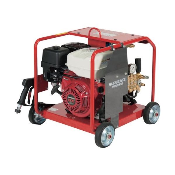 スーパー工業 エンジン式高圧洗浄機 SERー1315ーBS5 フルフレームタイプ(セル付) 1台 342-9072（直送品）