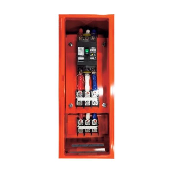 セフティー電気用品 セフティー 仮設主幹盤 S125ー150A 主幹150A 1個 340-2955（直送品）