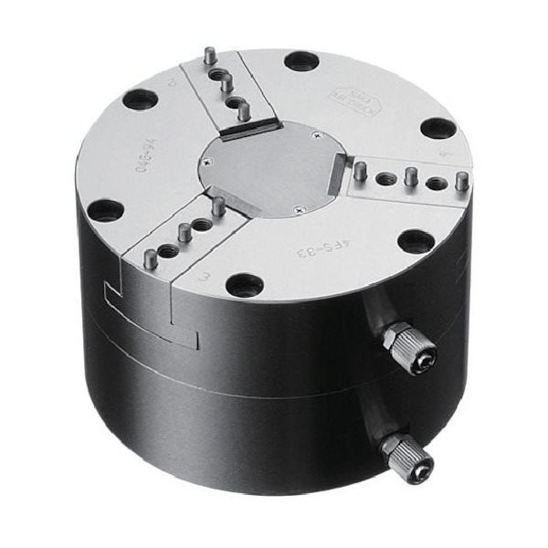 仲精機 ナカ エアチャック 4インチ 据置型 NPC-4FS-33 1台 723-6034（直送品）