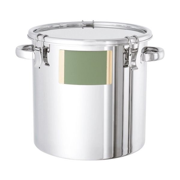 MONOVATE シール座付ステンレス密閉容器(クリップ式/CR) 15L CTH-LZ-27/PCA 1個 147-1268（直送品）