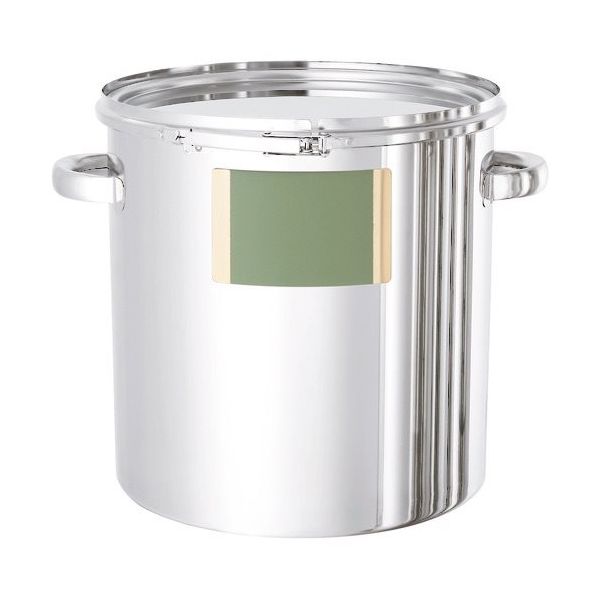 MONOVATE シール座付ステンレス密閉容器(バンド式/CR) 15L CTL-LZ-27/PCL 1個 146-9712（直送品）