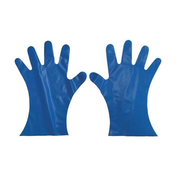 尚美堂 フジ フジLDグローブ ブルー M 602700 1箱(100枚) 368-1188（直送品）