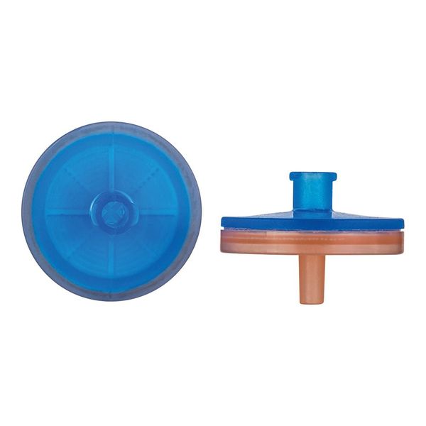 シリンジフィルター(ガラス繊維+PET・CHROMAFIL)0.2um φ25mm 青・オレンジ 100個入 729032 1箱(100個)（直送品）