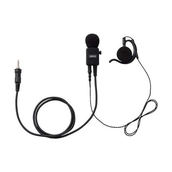 バーテックススタンダードLMR 八重洲無線 ヘビーデューティータイピンマイク&イヤホン(耳かけ式オープンエアー型) SSM-58ASA 1個（直送品）