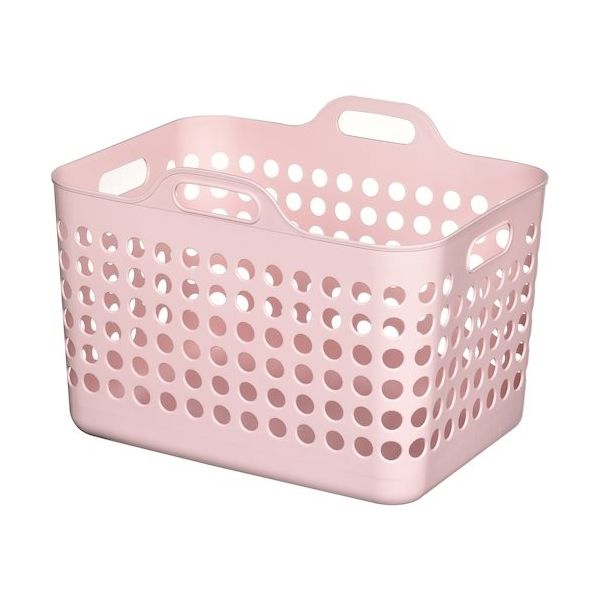 ヒマラヤ化学工業所 ヒマラヤ化学 ポピンズ バスケット 1571 M型ピンク 458×336×325 157151 1セット(20個)（直送品）