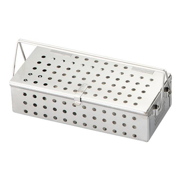 アズワン ステンレスパンチングカゴ 205×90×55mm SPK-1 1個 4-4570-01（直送品）